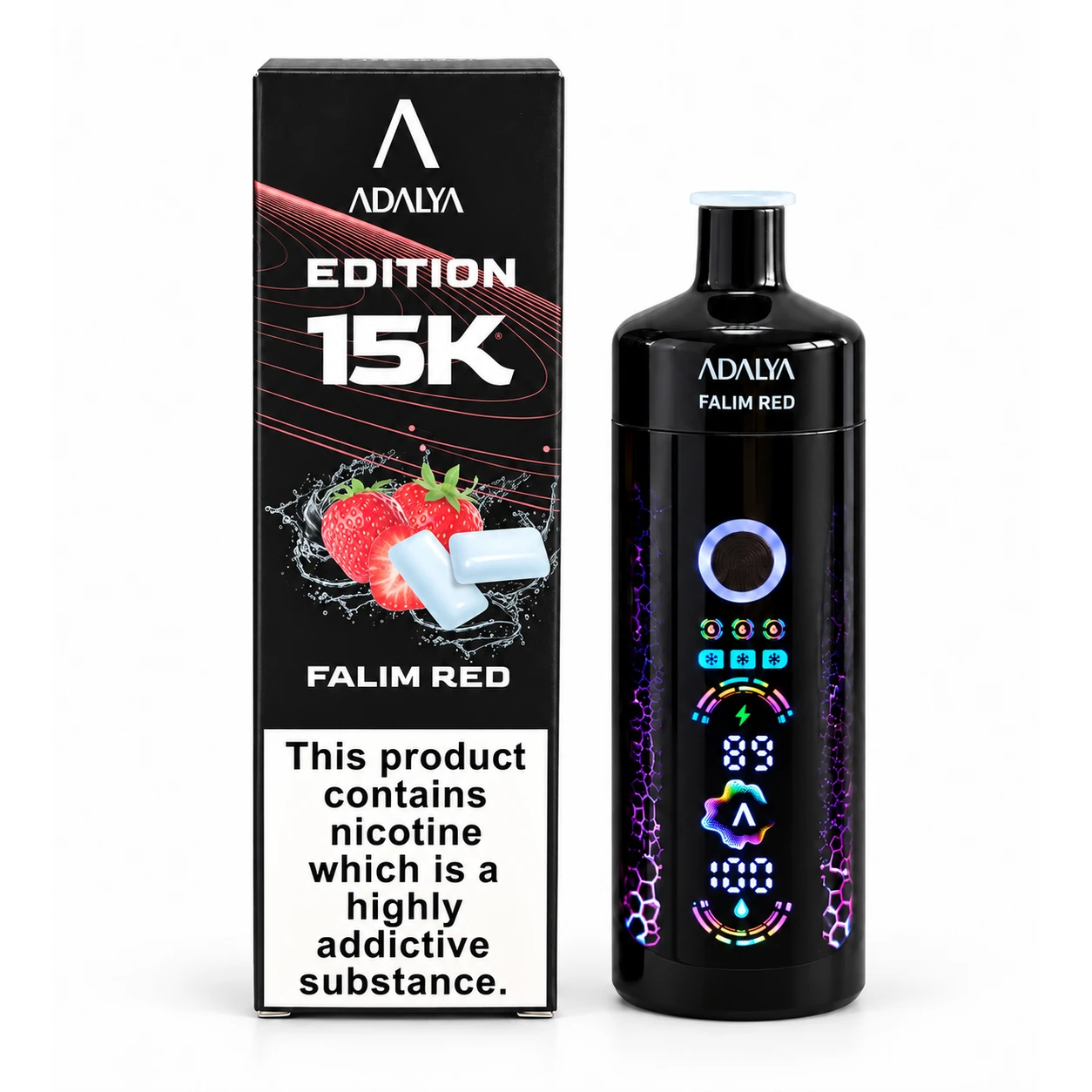 Adalya 15K - Falim Red, produit et emballage