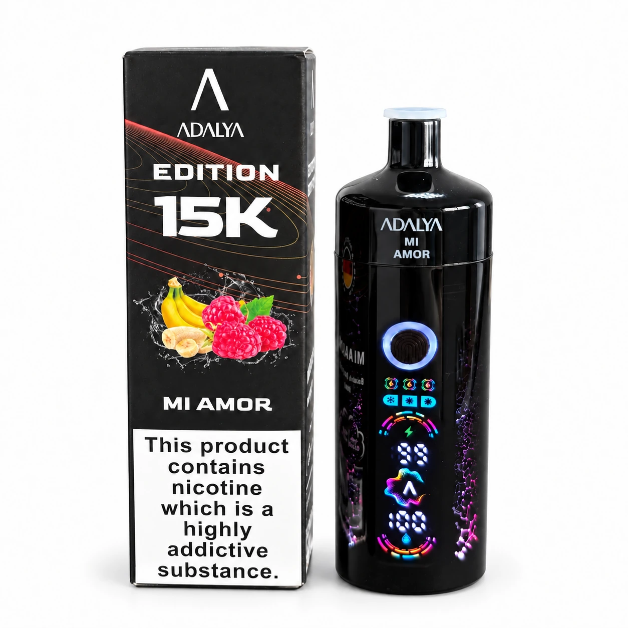 Adalya 15K - Mi Amor, produit et emballage