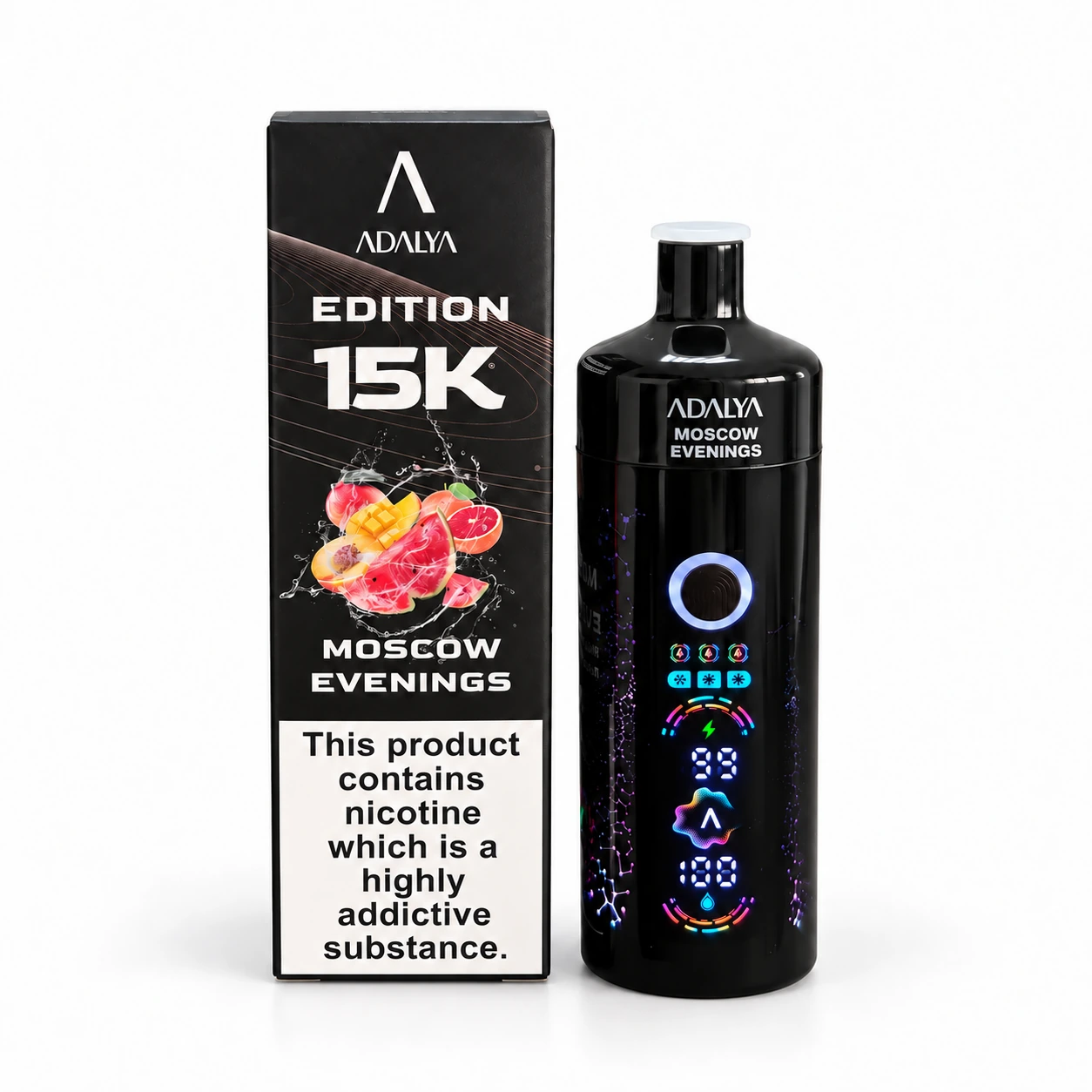 Adalya 15K - Moscow Evenings, produit et emballage